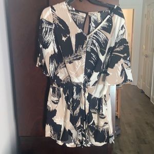 Women’s floral romper